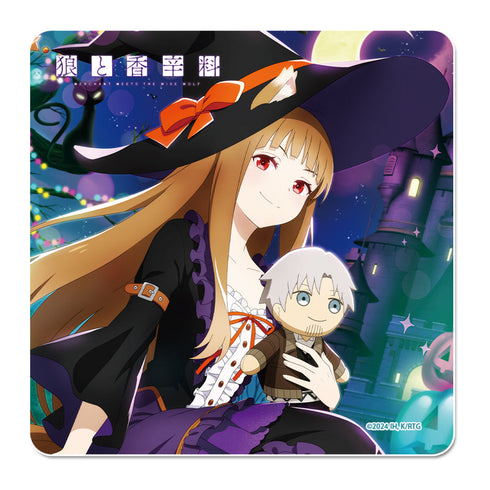 『狼と香辛料 MERCHANT MEETS THE WISE WOLF』狼と香辛料 ラバーマットコースター【ハロウィン】